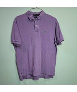 Polo Ralph Lauren 100% Cotton Polo Shirt Men&#39;s XL Classic Fit Purple 2 B... - £10.50 GBP