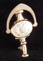 Gold Tone Door Knocker Avon Calling Lapel Pin Representative Award Vintage - £5.84 GBP