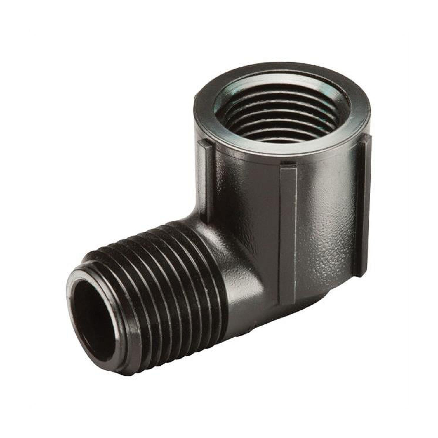 Rain Bird 0.5 in. MPT x 0.5 in. FPT Dia. x 1.13 in. Swing Pipe Elbow Black - $22.19