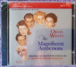 CD: BERNARD HERRMANN "THE MAGNIFICENT AMBERSONS" - SEALED &amp; RARE ! - $49.45