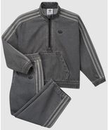 adidas Originals Kids Denim Pants and Jacket Crew Set, Grey Size 2XS (6)... - $735.18 MXN