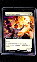 2022 Magic The Gathering CLB Extended Art #553 Archivist of Oghma Rare - £5.33 GBP