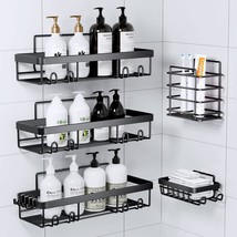 Shower Caddy, Bathroom Shower Organizers, Black Shower Shelves For Insid... - $33.99