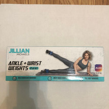 New Jillian Ankle or Wrist weights 1lb each 2# set Cardio workout Rehab fit Yoga - £11.17 GBP