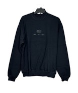 MARATHON MODERN CREWNECK SWEATSHIRT - BLACK/BLACK Size Medium New - $79.84 CAD