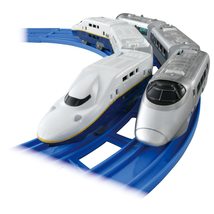 Plarail Shinkansen YEAR 2022 400 Series Tsubasa &amp; E4 Series Max Connecti... - $63.42