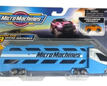 MicroMachines Light Blue Mini Vehicle Hauler with Exclusive Pickup Vehic... - $13.88