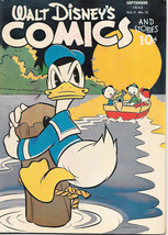 Walt Disney&#39;s Comics and Stories Comic Book #36 Dell Comics 1943 FINE- - $343.35