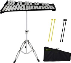 ENNBOM 32 Notes Glockenspiel Kit Xylophone Bell Percussion Instrument Set with - £103.90 GBP