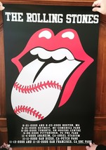 Rolling Stones Poster The Concert Tour Detroit Boston Toronto San Diego ... - $135.78