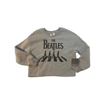 Grayson Social Girls The Beatles Gray Sweatshirt Size S 6/6X NWT - £11.18 GBP