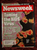 NEWSWEEK March 22 1993 Taming AIDS Japan Business Slash Government Spending - £6.78 GBP