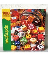 Springbok Lucky Roll Dice Jigsaw Puzzle 1000 - 24&quot; x 30&quot; Complete - $33.26 CAD