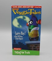Veggie Tales:Larry Boy &amp; The Fib From Outer Space! Truth Telling Lesson VHS Tape - £5.44 GBP