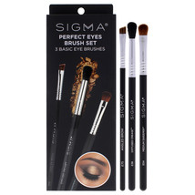 Perfect Eyes Brush Set by SIGMA for Women - 3 Pc Diffused Crease Brush -... - $440.35 MXN