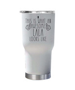 An Awesome Lala Looks Like Tumbler 30oz Funny Tumblers Christmas Gift Fo... - $40.63 CAD