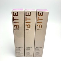 3x Bite Beauty yaysayer plumping lip gloss In Lavender Cookie - 0.17 Oz New - $29.70