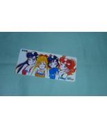 Sailor moon bookmark card sailormoon manga inner group four - £5.50 GBP
