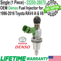 Genuine Flow Matched  Denso 1Pc Fuel Injector For 1996-2003 Toyota RAV4 2.0L I4 - £38.65 GBP