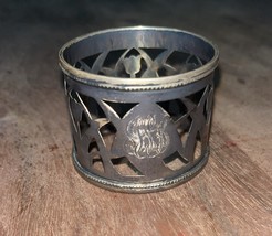 Antique English Sterling Silver Napkin Ring  - Monogram - “maybe” JSB - €56,87 EUR