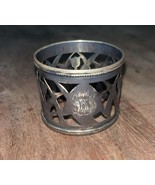 Antique English Sterling Silver Napkin Ring  - Monogram - “maybe” JSB - $1,235.44 MXN