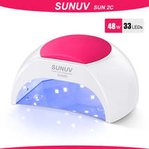 SUNUV - SUN2C LED - Original Nail Lamp for Manicure 48W Nail Dryer Machine UV La - £55.95 GBP+
