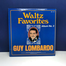 Vinyl Record LP 12 inch 12&quot; case vtg 33 Waltz favorites Guy Lombardo album no 2 - $13.81