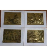 Collectors Portfolio Of Gold Etch Prints By Lionel Barrymore Set Of 4 - ... - €29,33 EUR