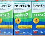 NEW 24 Pc Case PreserVision AREDS 2 by Bausch + Lomb - 60 Count Mini Sof... - $100.00