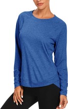 Women&#39;S Long Sleeve Workout Shirts From Muzniuer - Yoga Sports Running Shirt - £28.89 GBP
