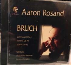 Bruch Violin Concerto No.1 In G / Scottish Fantasy / Romance Op.42. (Aar... - $9.89