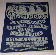 Beatlefest Event Promo Advertisement Vintage 1982 L.A. Bonaventure Hotel... - $24.99