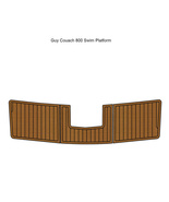 Guy Couach 800 Swim Platform Boat EVA Faux Teak Deck Floor Pad Self Adhe... - £226.43 GBP