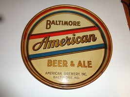 Vintage American Beer Tray American Brewing Co. Baltimore Md. - $1,583.60 MXN