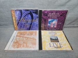 Lot of 4 Brooklyn Tabernacle Choir CDs: Hallelujah!, Live, High &amp; Lifted Up, Liv - £21.25 GBP
