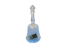 Bleikristall 24% Lead Crystal Cut Glass Clear Bell 6&quot;T Made In West Germany - £11.87 GBP