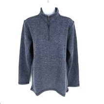 Gap Men&#39;s Half Zip Mock Neck Midnight Blue Sweater XS New With Tags $59 - £19.78 GBP