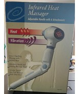 Infrared Heat Massager DR85 - 4-way Handle - 6 Attachments - New - Kolvin? - $47.86 CAD