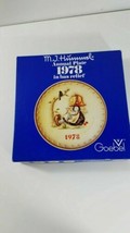 Goebel - M.J. Hummel Annual Plate 1978 In BAS-RELIEF - Eighth 8th Edition - £7.74 GBP