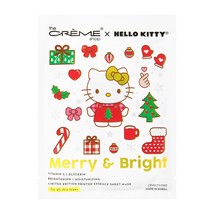 The Crme Shop x Hello Kitty Merry &amp; Bright Printed Essence Sheet Mask | Korean  - £19.17 GBP