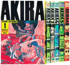 Akira Vol 1-6 Manga Complete Lot Set Comics Japanese Edition Japan - £119.31 GBP