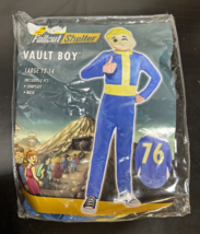 Fallout Shelter Vault Boy 76 Jumpsuit w/ Mask Complete Outfit, YOUTH KID... - £26.26 GBP