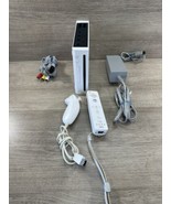 NINTENDO WII System Bundle w/ Nunchuck Controller RVL-001-Tested - $49.49