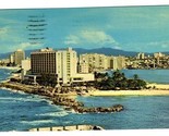 San Jeronimo Hilton Postcard San Juan Puerto Rico 1972 - $9.90