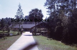 KODACHROME 35mm Slide Georgia Florida Okefenokee Swamp Park Boat Dock Wo... - $2.96