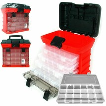 Plastic Tool Box Compartments for Jewelry Making, Beads, Crafts 11 Inch - $41.99