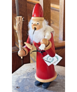 Erzgebirge Vintage Tall Santa St Nick Incense Smoker German Democratic R... - £117.64 GBP