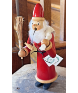 Erzgebirge Vintage Tall Santa St Nick Incense Smoker German Democratic R... - £112.08 GBP