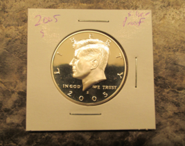 2005-S Silver Proof Kennedy Half Dollar - £12.73 GBP