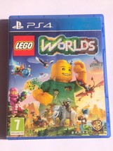 Plystation 4 game Lego Worlds include manual Pal Spain - £9.38 GBP